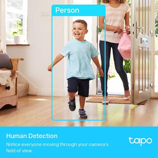Mrežna nadzorna kamera TP-LINK Tapo C225, 2K 360°, unutarnja, WiFi, senzor