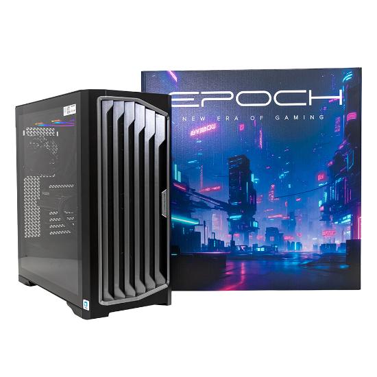 Računalo EPOCH Pyxis / Ryzen 5 7600X, 32GB DDR5, 1TB SSD NVMe, AMD Radeon RX 7800XT 16GB, WiFi, Windows 11, crno