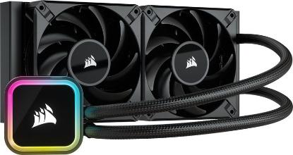 Vodno hlajenje CORSAIR Cooling Hydro H100i iCUE Elite RGB, CW-9060058-WW, za Intel i AMD