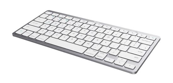 Tipkovnica TRUST Basics, bluetooth, US layout, srebrna