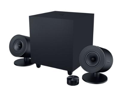 Zvočniki RAZER Nommo V2 Pro, 2.1, USB-C, bluetooth, daljinski, črni