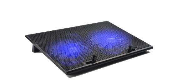 Hlađenje za laptop MS Cool D105, do 17", crno/plavo