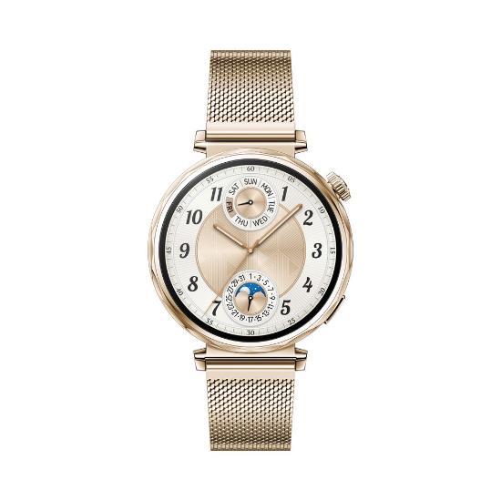 Pametni sat HUAWEI Watch GT 5 Jana-B19M, 41mm, multisport, zlatni + slušalice Huawei Freebuds SE2