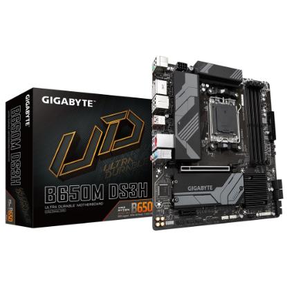 Matična plošća GIGABYTE B650M DS3H, AMD B650, DDR5, mATX, s. AM5
