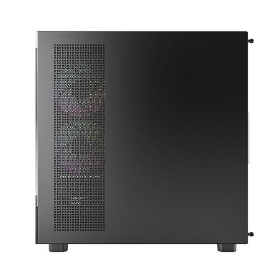 Ohišje MONTECH XR, prozor, RGB, ATX, črno