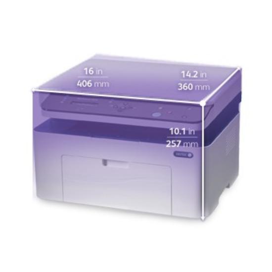 Multifunkcijski Tiskalnik XEROX WorkCentre 3025, Tiskalnik/scenner/copier, laser, 600dpi, USB, WLAN