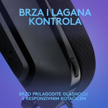 Slušalice LOGITECH Gaming G335, crne
