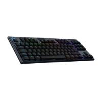 Tipkovnica LOGITECH Gaming G915 X TKL Clicky, RGB, mehanička, US Layout, USB, črna