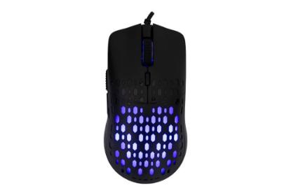 Miška BARACUDA BGM-021 Octopus, RGB, optički, 3600dpi, črni
