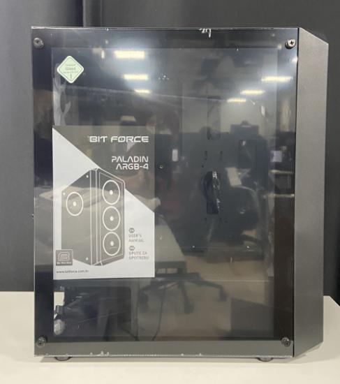 RABLJENI - Kućište BIT FORCE PALADIN ARGB-4, MIDI, ATX, ARGB, crno, window, bez napajanja