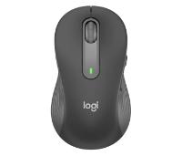 Miška LOGITECH M650 L, za ljevake, bežični, optički, 4000dpi, USB, BT, črni
