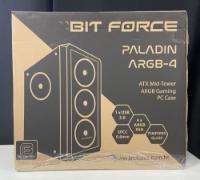 RABLJENI - Kućište BIT FORCE PALADIN ARGB-4, MIDI, ATX, ARGB, crno, window, bez napajanja