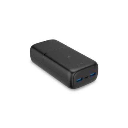 Mobilni USB punjač KSIX BXBA30000PD, 30000 mAh, PD 20W, 2xUSB-A, USB-C, crni