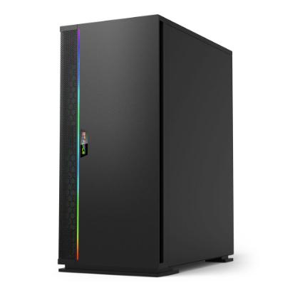 Ohišje BIT FORCE ORION ARGB-2, MIDI, ATX, window, črno, bez napajalnika