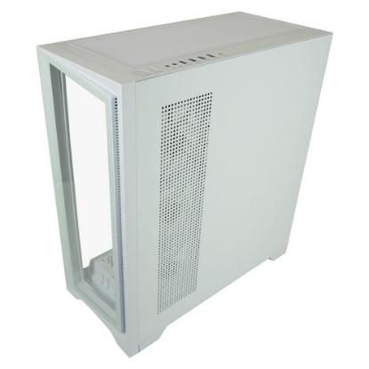 Ohišje LC POWER 806W Crosswind X, MIDI, ATX, window, belo, bez napajalnika
