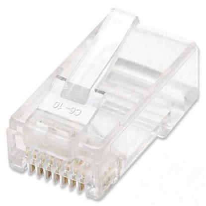 UTP konektor INTELLINET CAT5e, RJ45, modularni, dvostruki zupčasti terminal - 100 komada