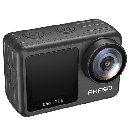 Sportska digitalna kamera AKASO Brave 7 LE, 4K30, 20MP, crna