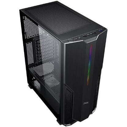 Ohišje MS Fighter V310, MIDI, ATX, window, črno, bez napajalnika