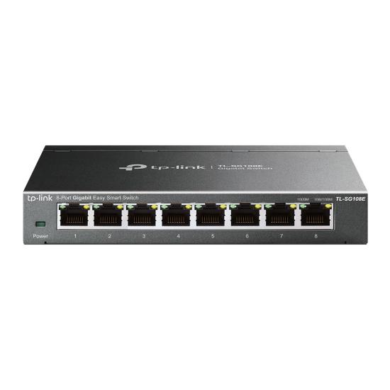 Switch TP-LINK TL-SG108E, 10/100/1000 Mbps, 8-port, metalno kućište