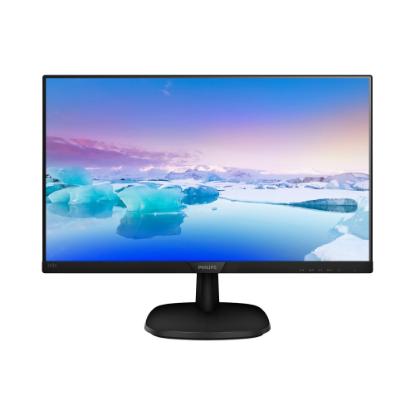 Monitor 23.8" PHILIPS 243V7QDAB, FHD, IPS, 5ms, 250cd/m2, 10.000.000:1, zvočnici, črni - razred energetske učinkovitosti A