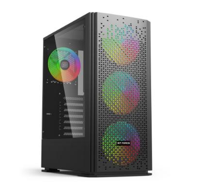Ohišje BIT FORCE ORION CF-4, MIDI, ATX, window, črno, bez napajalnika