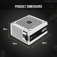 Napajlnik 850W CORSAIR RM850 CP-9020232-EU, 140mm vent., 80+ Gold, modularno