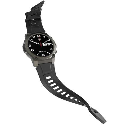 Zamjenski remen HIFUTURE, 22mm, silikonski, crni