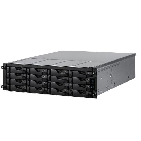 NAS ASUSTOR AS7116RDX Lockerstor 16 Pro, 16-bay NAS, QuadCore 4.6GHz, 10 Gigabit port, 8GB DDR4, dual PSU, bez diskova