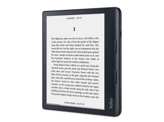 E-Book Reader KOBO Sage, 8" touch, 32GB, WiFi, crni