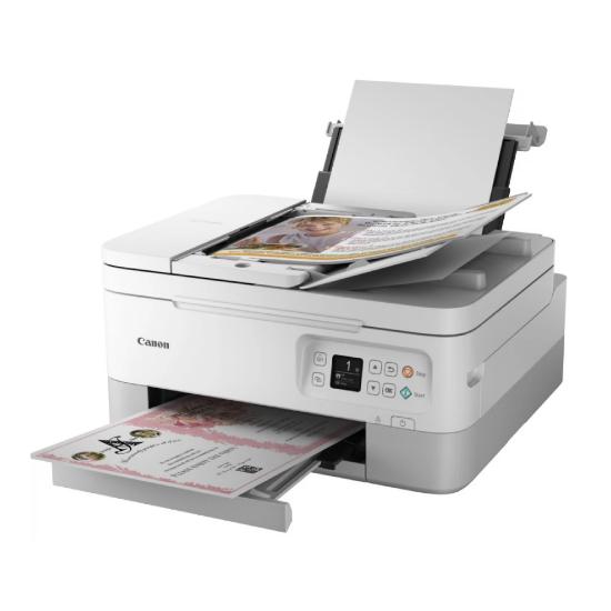 Multifunkcijski Tiskalnik CANON Pixma TS7451A, Tiskalnik/scanner/copy, 4800dpi, Wi-Fi, USB, beli