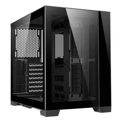 Ohišje LIAN LI O11 Dynamic Mini, MIDI, ATX, window, črno, bez napajalnika