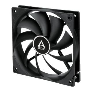Ventilator ARCTIC F12 Black, 120mm, 1350 okr/min, črni