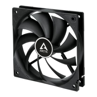 Ventilator ARCTIC F12 Black, 120mm, 1350 okr/min, črni