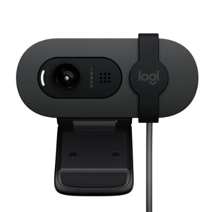 Web kamera LOGITECH Brio 100, črna