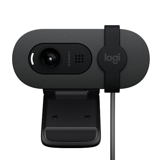 Web kamera LOGITECH Brio 100, črna