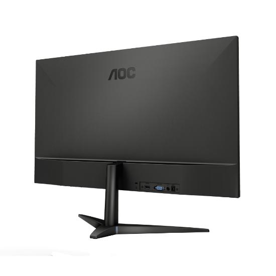Monitor 23.6" LCD AOC 24B1H, FHD, VA, 5ms, 250cd/m2, 60000:1, VGA, HDMI, črni