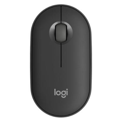 Miška LOGITECH M350s Pebble 2, optički, BT, črni