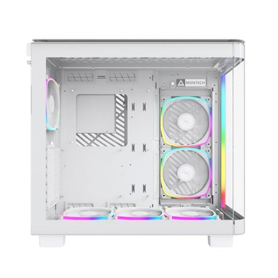 Ohišje MONTECH King 95 Pro, prozor, RGB, ATX, belo