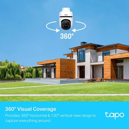 Mrežna nadzorna kamera TP-LINK Tapo C510W, 2K, vanjska, WiFi, senzor pokreta, noćno snimanje