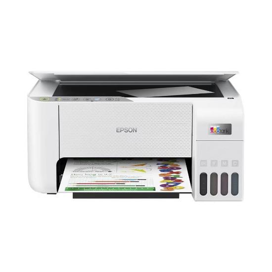 Multifunkcijski Tiskalnik EPSON EcoTank L3276, Tiskalnik/scanner/copy, 5760 x 1440, WiFi, USB, beli