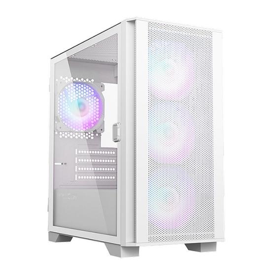 Ohišje MONTECH Air 100 ARGB, prozor, RGB, mATX, belo