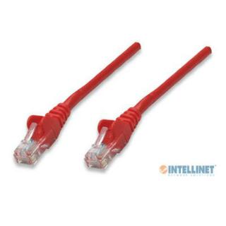 Kabel INTELLINET, patch CAT5e, U/UTP, crveni, 10m