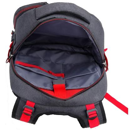 Ruksak za laptop ELEMENT Armour 17.3", crno/crveni