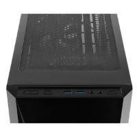 Ohišje ANTEC The Dapper Dark Phantom DP301M, mATX, črno, bez napajalnika
