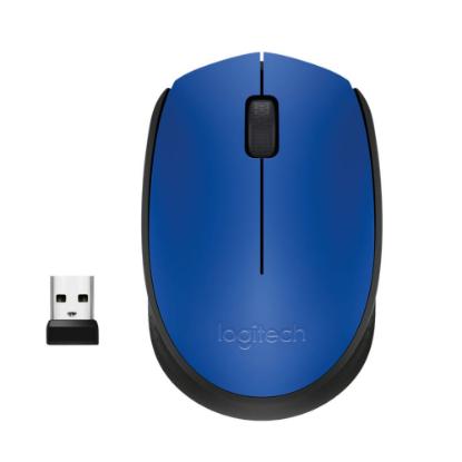 Miška LOGITECH M171, optički, bežični, modri