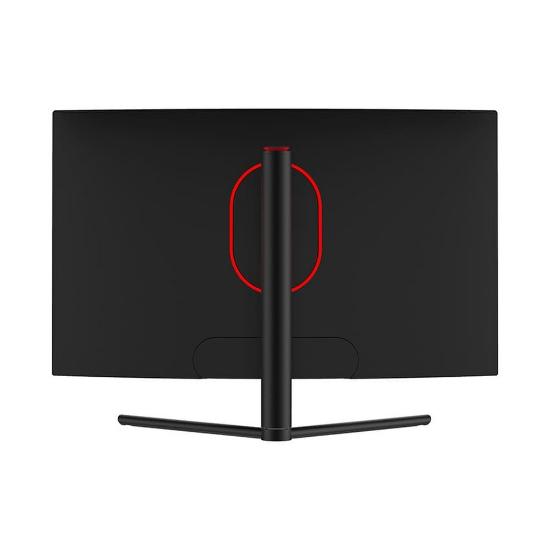 Gaming monitor 27" LC POWER LC-M27-FHD-240-C, FHD, VA, 240Hz, 1ms, 300cd/m2, ukrivljen, črni