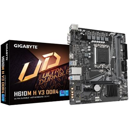 Matična plošća GIGABYTE H610M H V3, Intel H610, DDR4, mATX, s. 1700