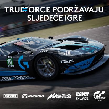 Volan LOGITECH G923 Trueforce Sim Racing Wheel, Gaming, PC/PS4/PS5, USB