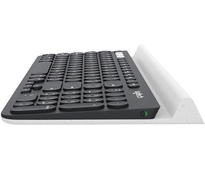 Tipkovnica LOGITECH K780, brezžična, multi-device, BT, Unifying receiver, USB