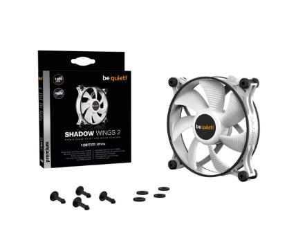 Ventilator BE QUIET Shadow Wings 2, 120mm, 1100 okr/min, PWM, beli